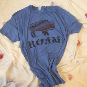 3XL serape Buffalo “ROAM” Gina Tee